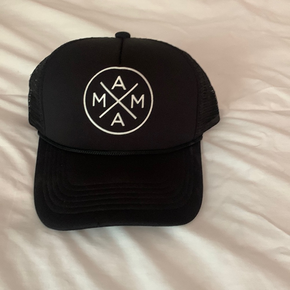 Fit4Mom x Tiny Trucker Co “MAMA” trucker hat